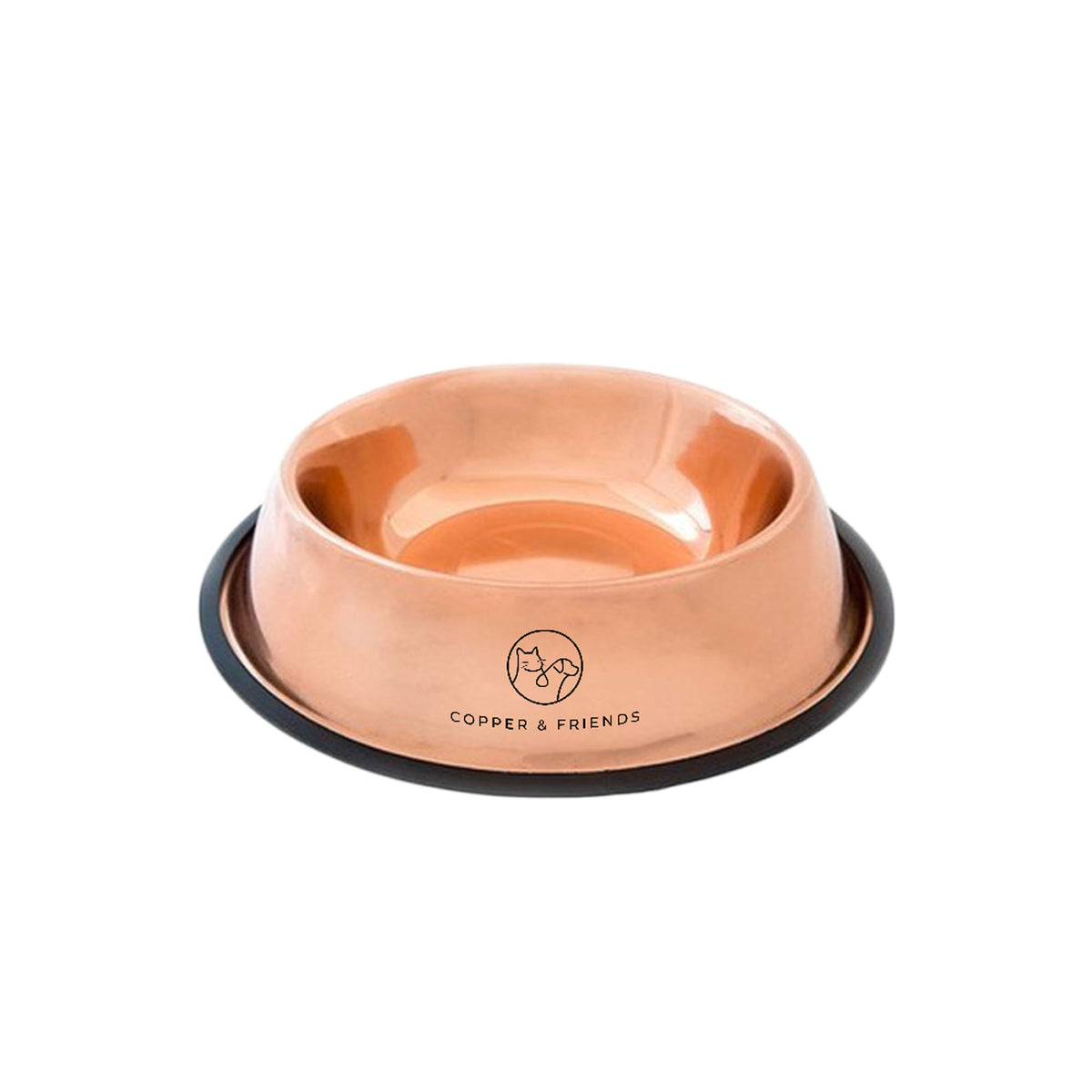 Rose gold outlet pet bowl