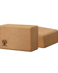 Cork yoga bricks - set of 2